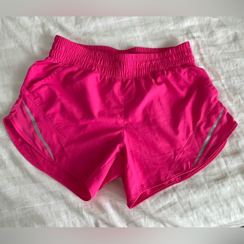 Women's Athletic Works Hot Pink Workout Shorts